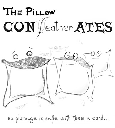 The Pillow CONfeatherATES